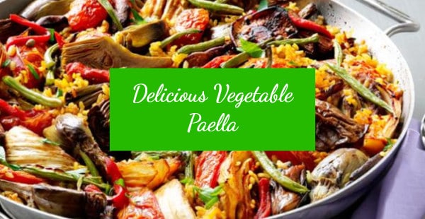 Delicious Vegetable Paella
