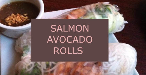 Salmon Avocado Rolls