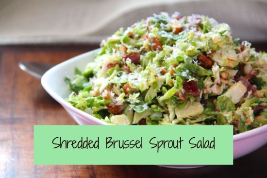 Shredded Brussel Sprout Salad