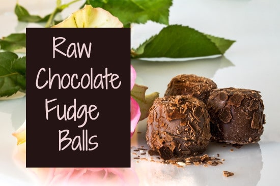 Raw Chocolate Fudge Balls