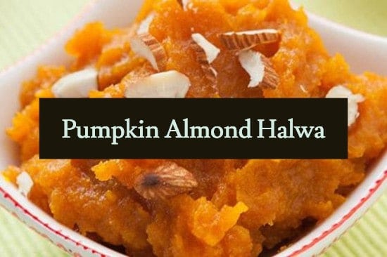 Pumpkin Almond Halwa