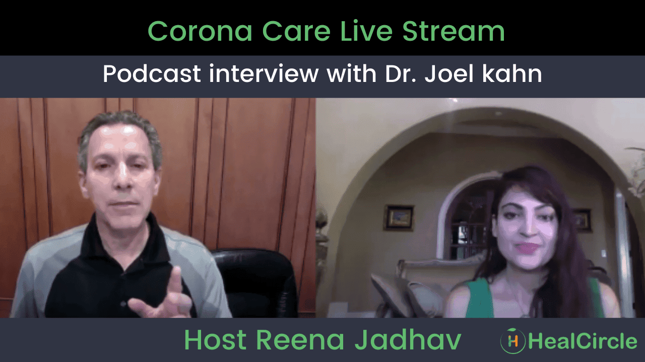 Dr. Joel Kahn on Corona Care Live Stream